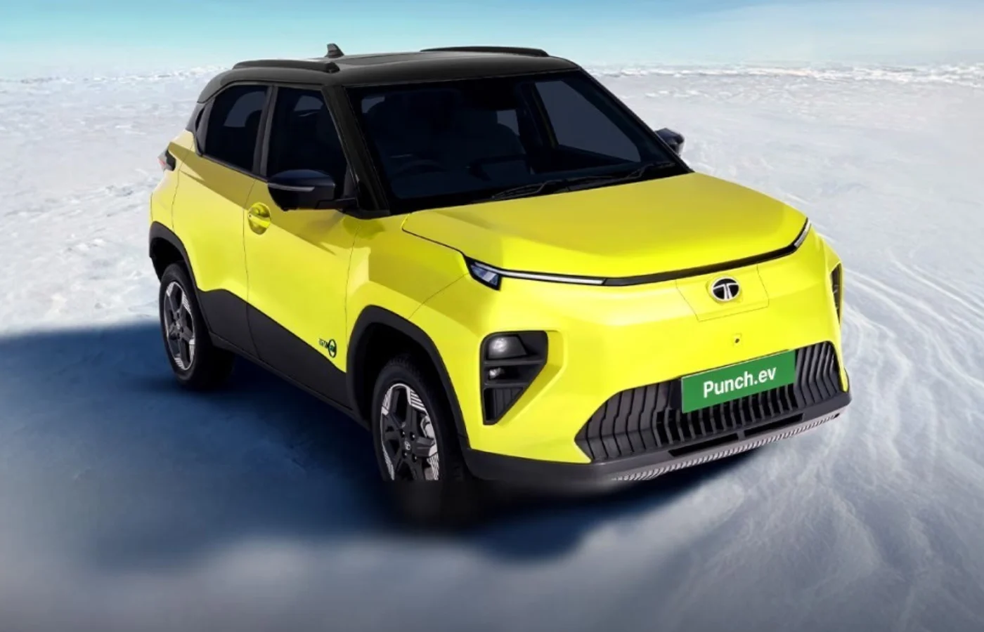 2026 Tata punch EV Facelift Spotted